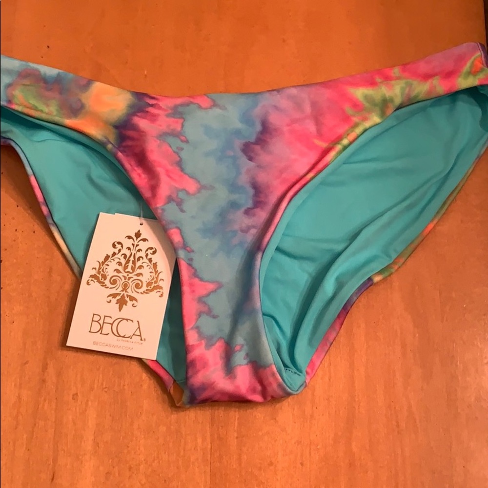 Rebecca Virtue Tie-Dye Bikini Bottoms